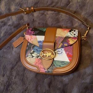 Coach C2804 Saddle Bag Handbag